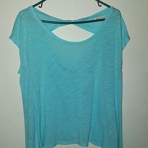 American Eagle blue  top